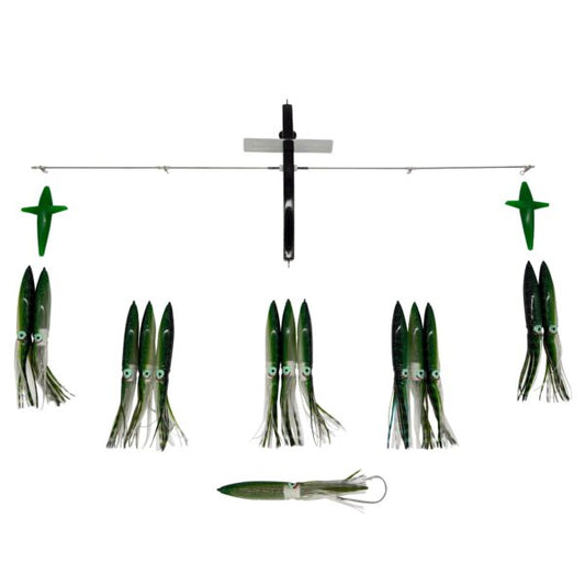 Carlson Offshore 36″ Ultimate Bird Bar w/ 9" Fuku Squid