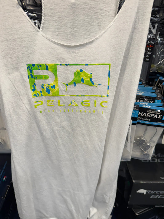 Pelagic Dorado Icon Green Tank