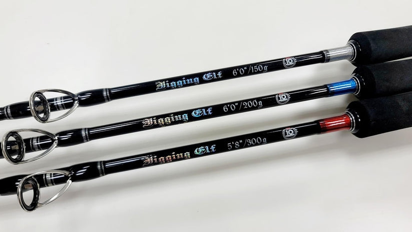 Infamous NEW EDITION Jigging Elf Rods
