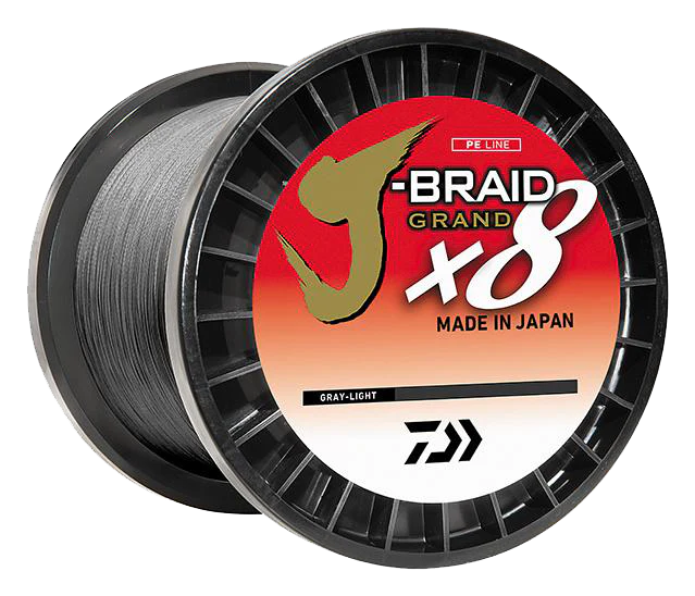 Daiwa J-Braid Grand 8X  Braided Fishing Line - Per Yard
