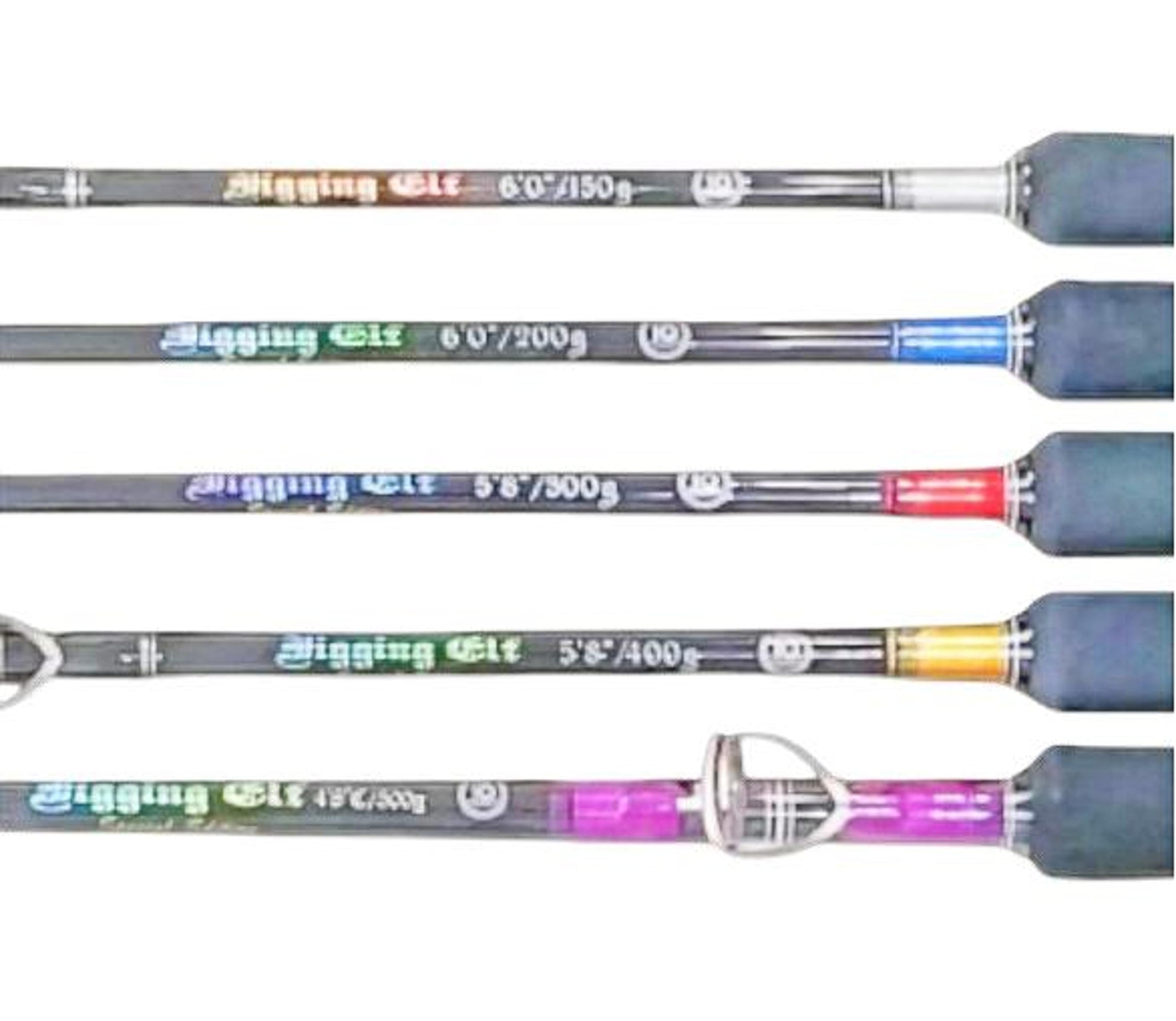 Infamous Tackle OG SAME Jigging Elf Spinning Rods 200G Spinning / Black