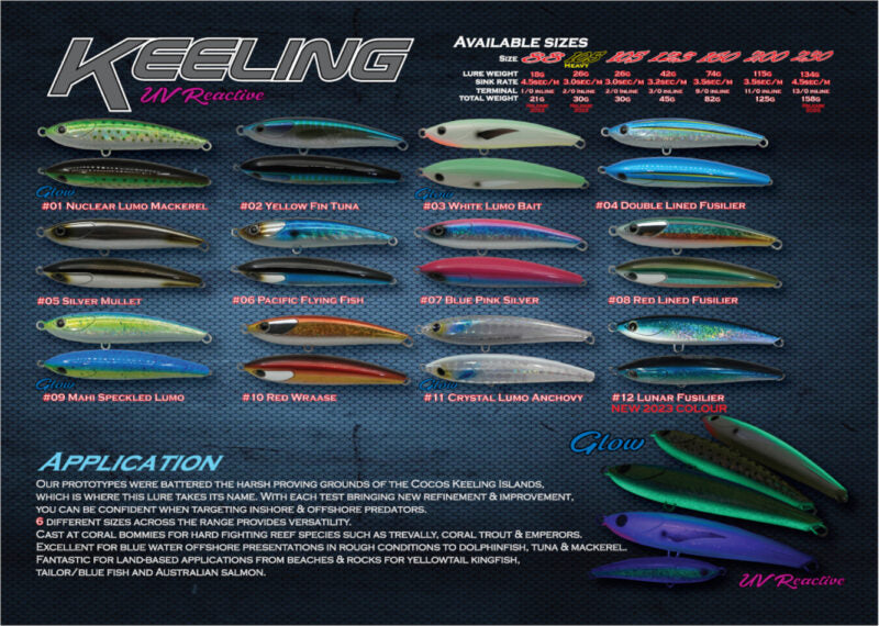 Ocean's Legacy Keeling Lure Stickbait