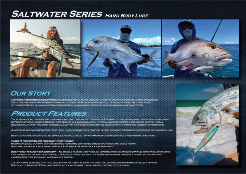 Ocean's Legacy Keeling Lure Stickbait