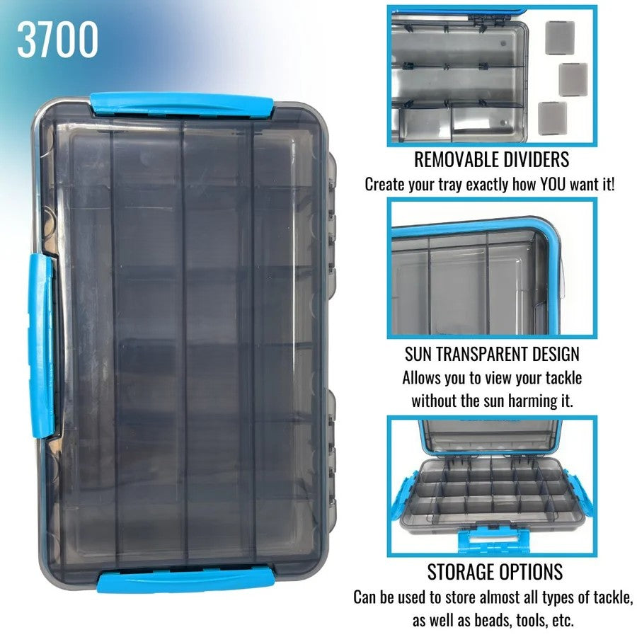 Live Bottom Waterproof Tackle Trays (3600 & 3700)
