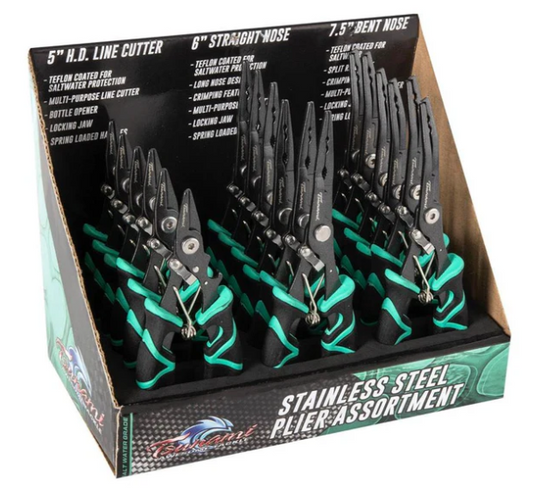 Tsunami Sea Tech Stainless Steel Plier Assortment
