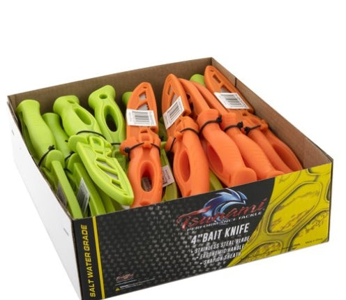 Tsunami 4 Inch Bait Knife - Color Varies