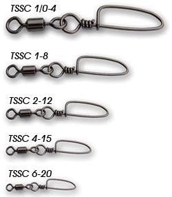 Tsunami Pro Strong Swivels with Coastlock Snap TSCC