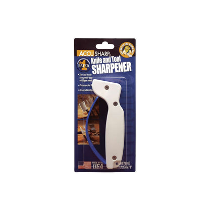 AccuSharp Gloss Tungsten Carbide 1 stage Knife and Tool Sharpener