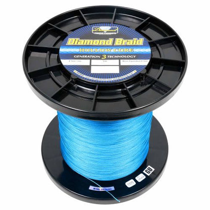 Diamond G3 16X Hollow Core Braided Fishing Line - Per Yard
