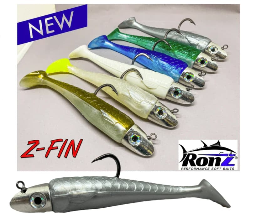 Ronz Z-FIN Big Game Series HD Rigged – Capitol Fishing Tackle Company
