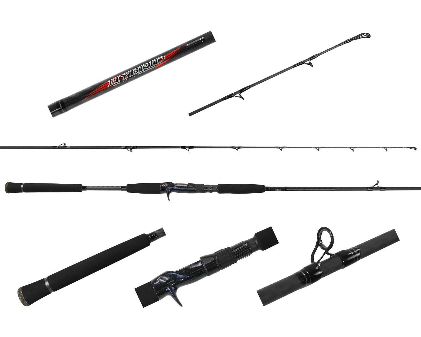 Jigging World Hybrid Nano Carbon Conventional Rod