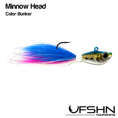 UFSHN Minnow Head Bucktail