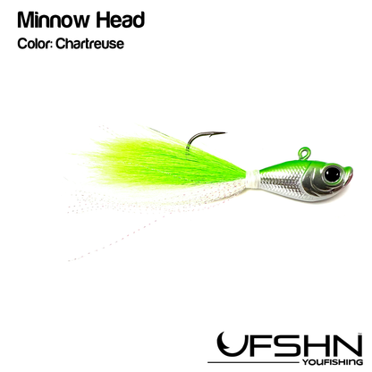 UFSHN Minnow Head Bucktail