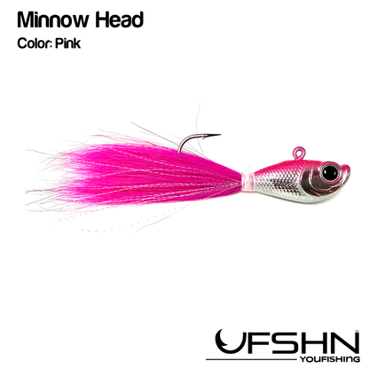 UFSHN Minnow Head Bucktail