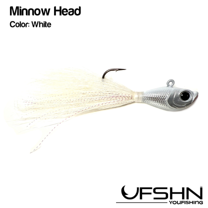 UFSHN Minnow Head Bucktail