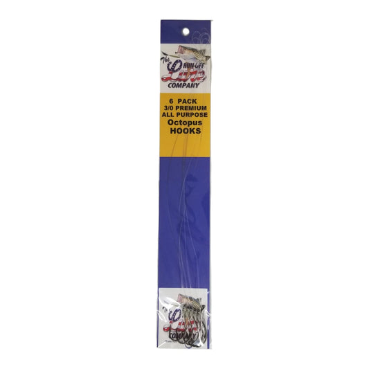 Run Off Premium Snelled Octopus Hooks