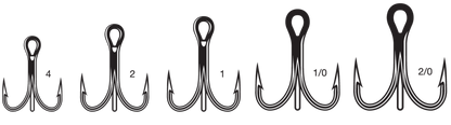 VMC Treble Hooks 6x Fishfighter (8527)