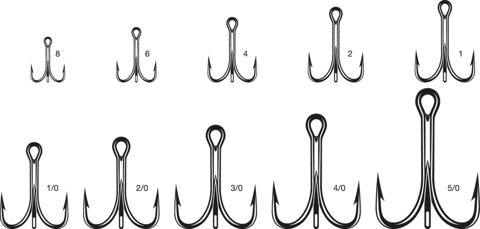 VMC Treble Hooks 4x O'Shaughnessy (9629)